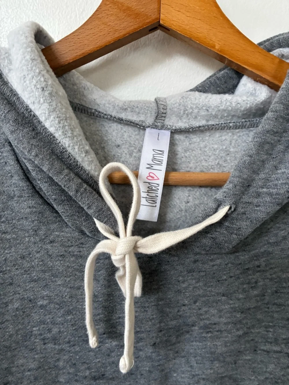 Latched Mama Hoodie Sweatshirt Nursing Dress - Picture 10 of 15